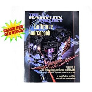 Chameleon Eclectic Babylon 5 Earthforce Sourcebook RPG Book New VTG